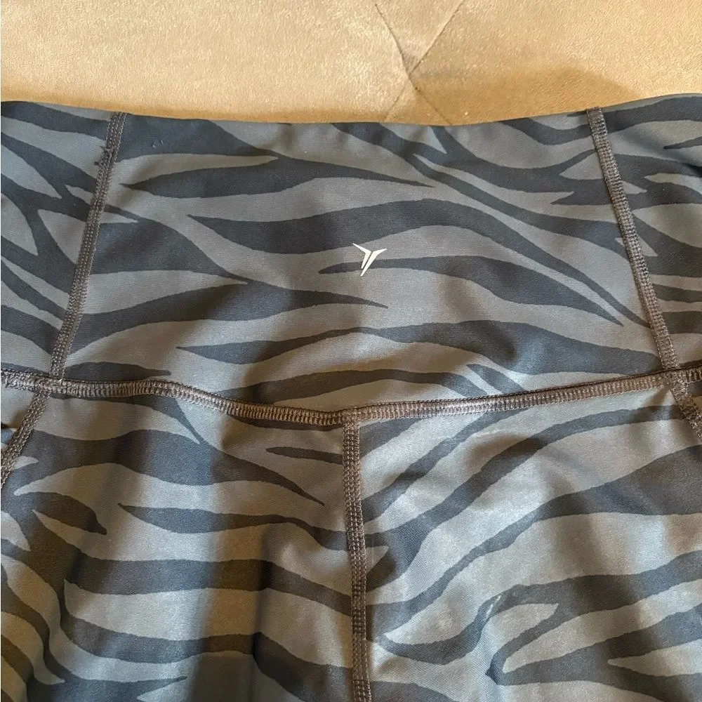 Old Navy Zebra Print Bike Shorts